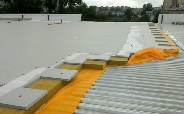 Стоимость работ по устройству мембранной кровли