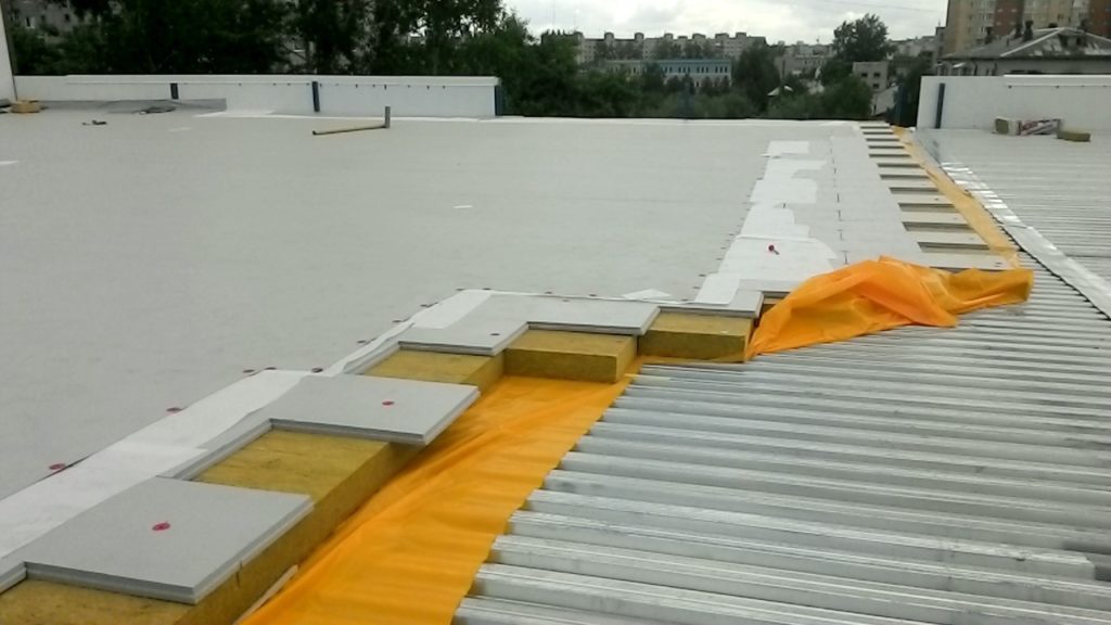 Стоимость работ по устройству мембранной кровли